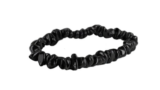 Black Hakik Chips Bracelet