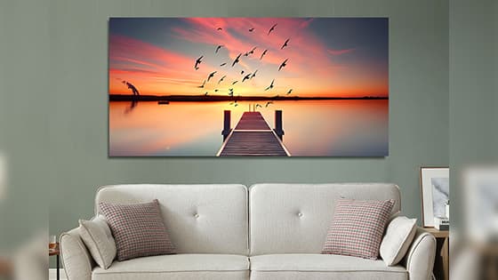 Epic Graffiti Missing Duck in a High Gloss Acrylic Canvas Wall Painting (WP_0224N)
